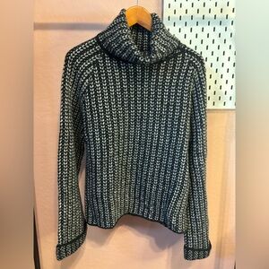 Metallic Thread Chunky Knit Sweater